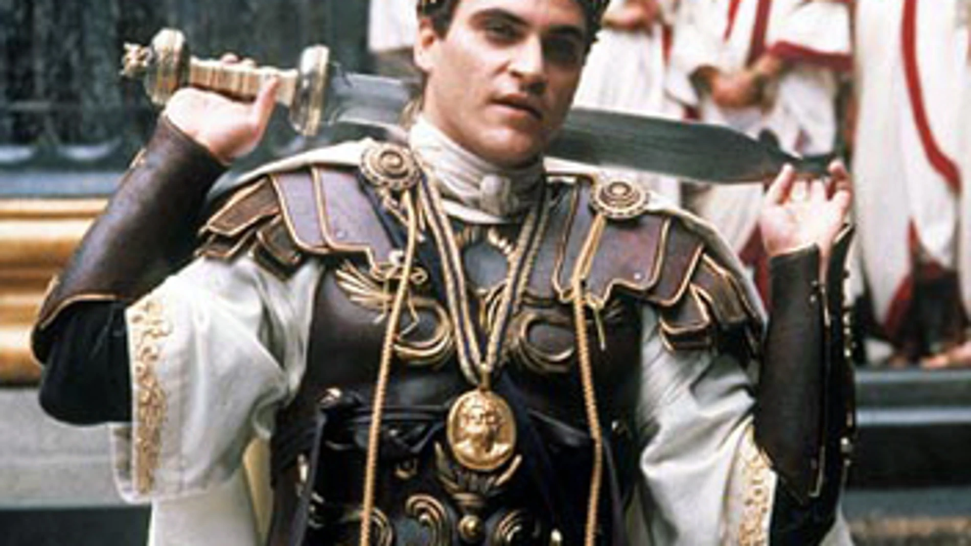 Joaquin Phoenix durante la película Gladiator Joaquin Phoenix durante la película Gladiator