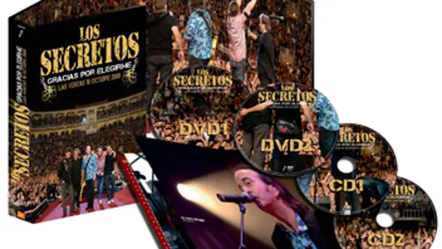 Pack Gracias por elegirme, de Los Secretos