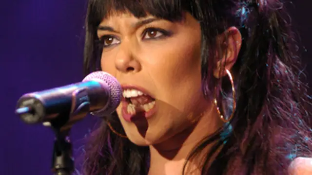 Beatriz Luengo en concierto