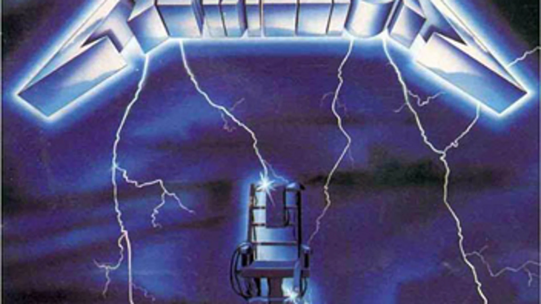 Portada del disco de Metallica Ride The Lightning Portada del disco de Metallica Ride The Lightning