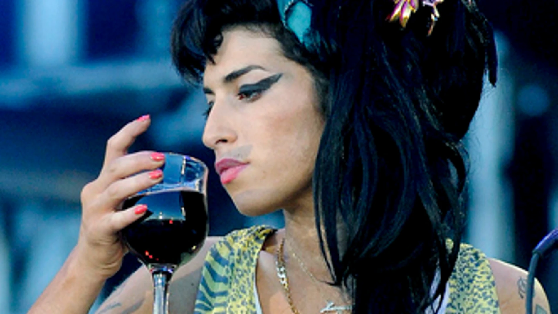 Amy Winehouse durante un concierto Amy Winehouse durante un concierto