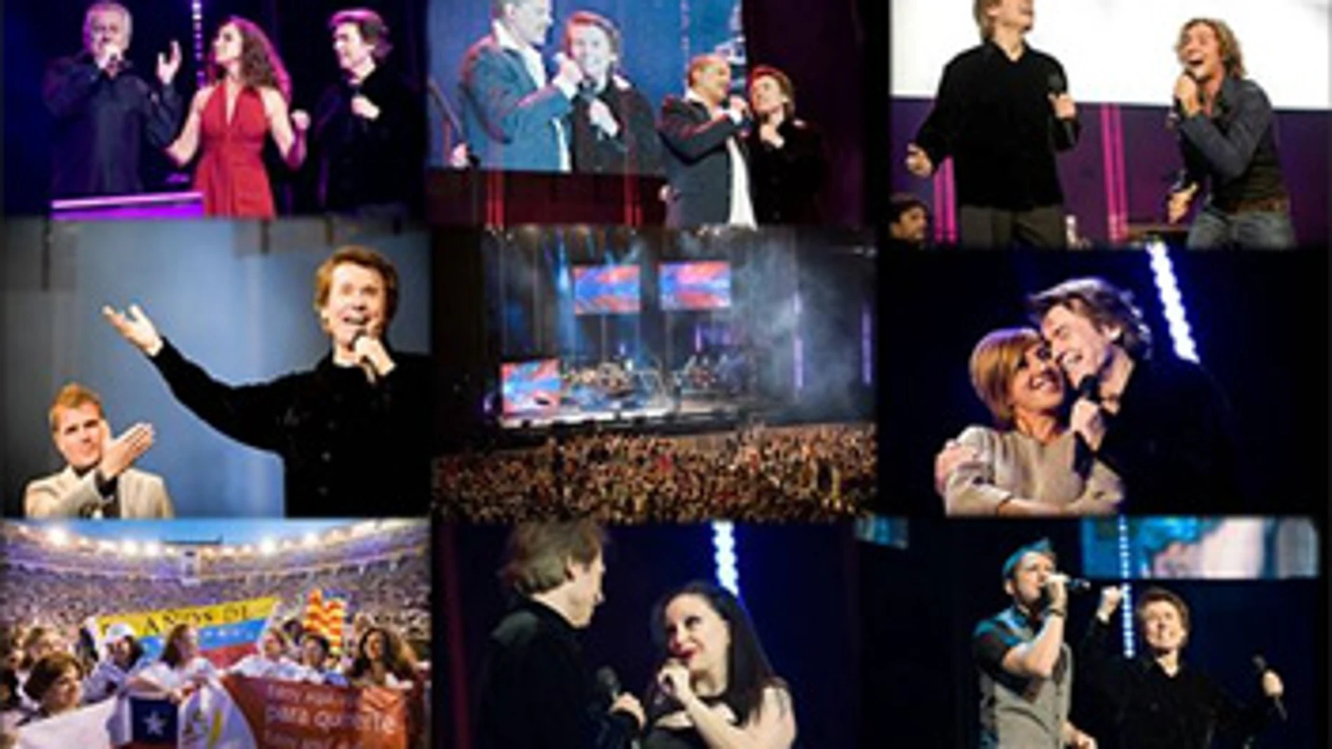 50 años de Raphael sobre los escenarios 50 años de Raphael sobre los escenarios