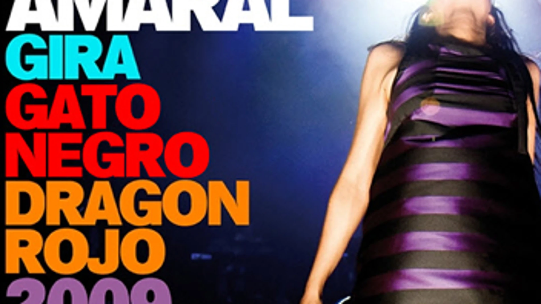 Amaral gira Gato Negro Dragón Rojo 2009 Amaral gira Gato Negro Dragón Rojo 2009