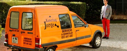 Jorge y su furgoneta de catering