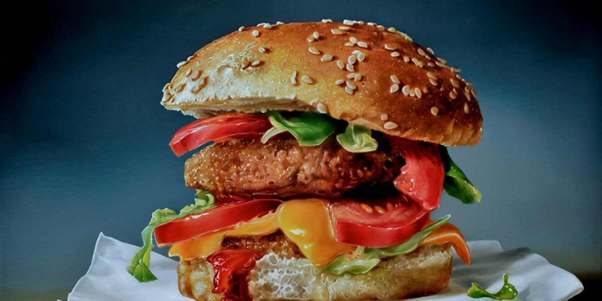 Hamburguesa con queso