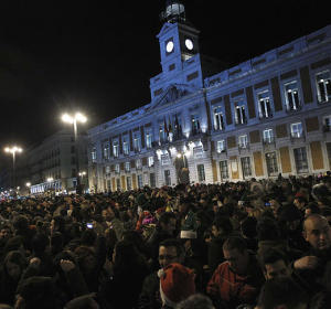 Campanadas en la Puerta del Sol Campanadas en la Puerta del Sol