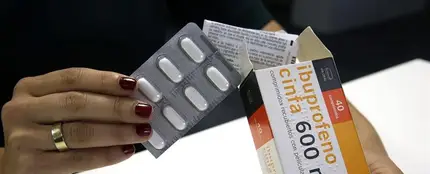 Caja de ibuprofeno Caja de ibuprofeno
