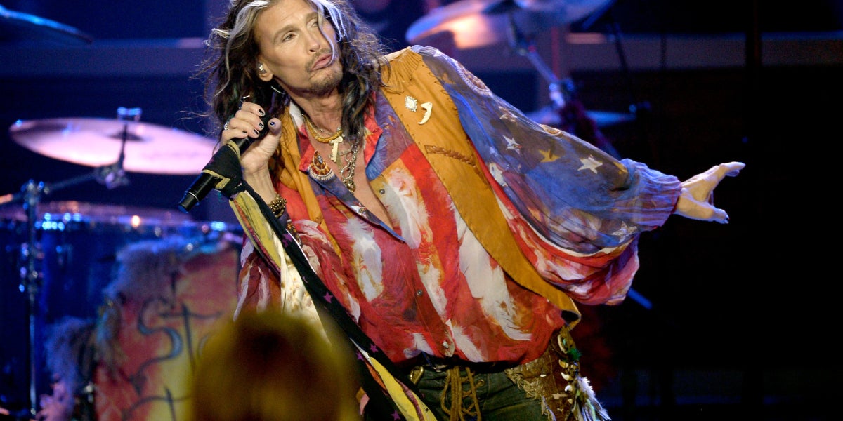Steven Tyler, cantante del grupo Aerosmith