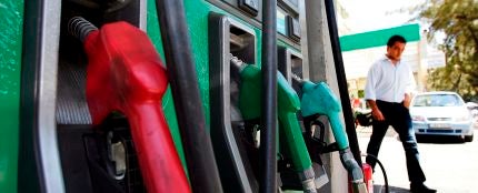 Surtidor de una gasolinera