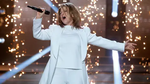 Ruth Lorenzo imita a Céline Dion Ruth Lorenzo imita a Céline Dion