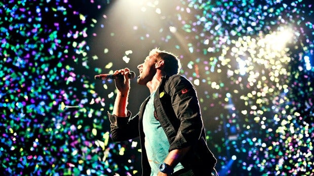 Chris Martin, cantante de Coldplay