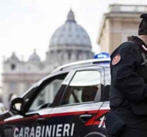 Carabinieri en El Vaticano Carabinieri en El Vaticano