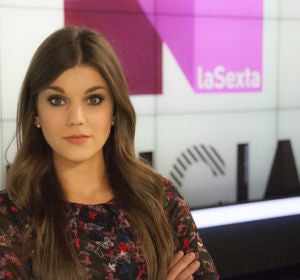 Lorena Baeza en el plató de laSexta Noticias Lorena Baeza en el plató de laSexta Noticias