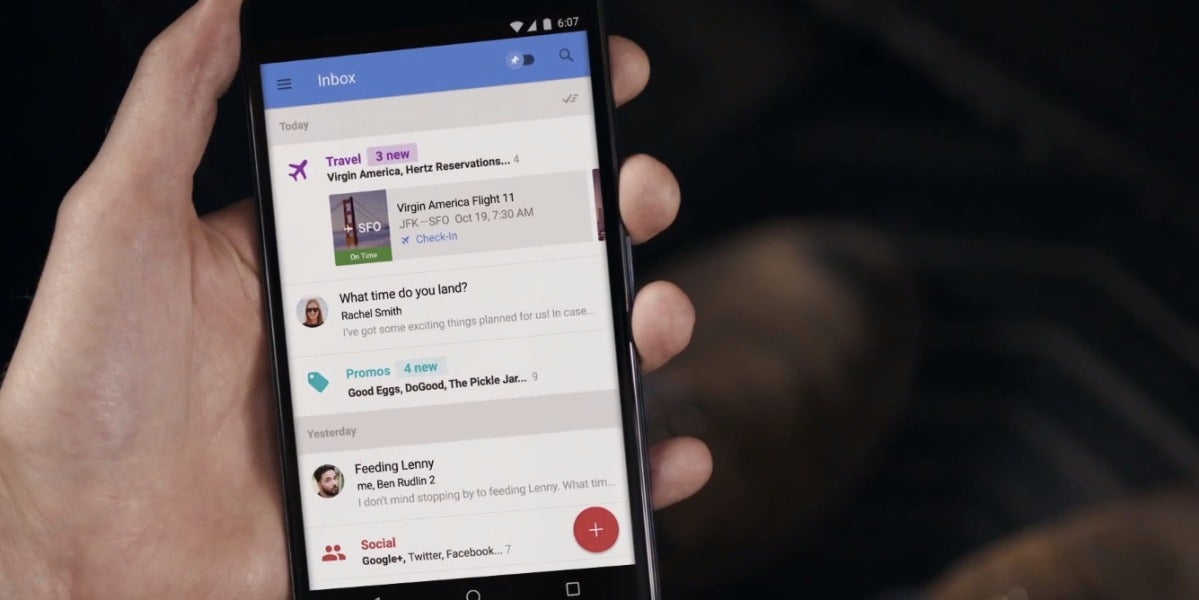 Google se está cansando de Gmail