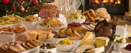 Copiosas comidas en Navidad Copiosas comidas en Navidad