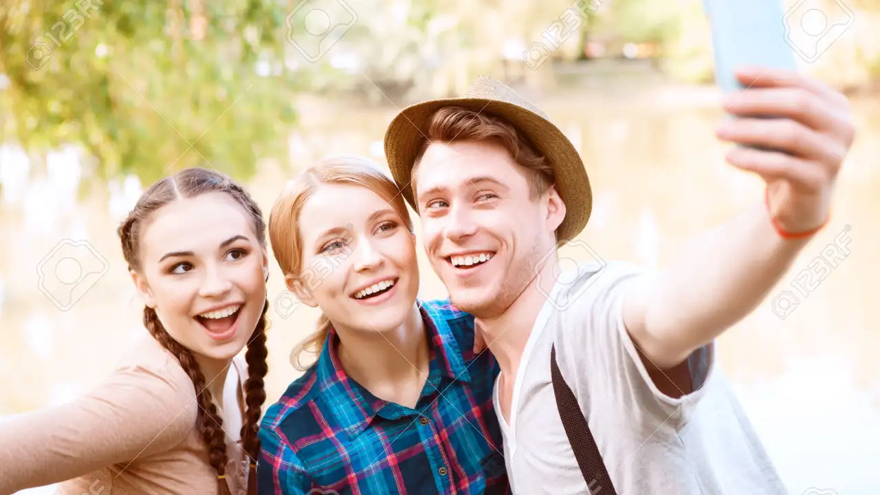 Selfie sonrisa Selfie sonrisa