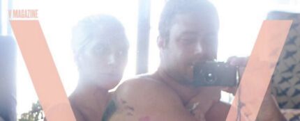 Lady Gaga y Taylor Kinney, completamente desnudos