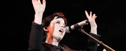 Dolores O'Riordan durante un concierto Dolores O'Riordan durante un concierto