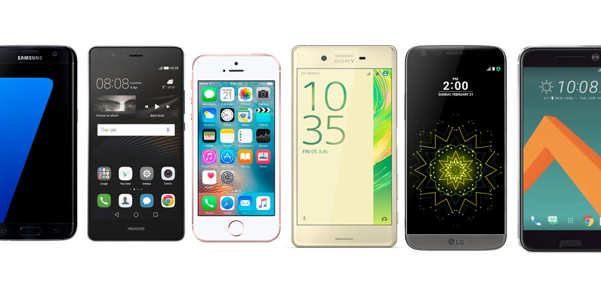 Smartphones de 2016