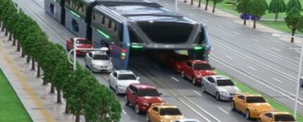 China presenta su autob&uacute;s del futuro