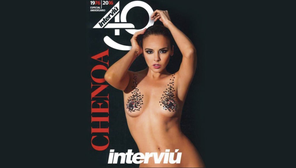 Chenoa posa desnuda para Interviú