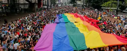 Celebran en Sao Paulo el festival del Orgullo Gay Celebran en Sao Paulo el festival del Orgullo Gay