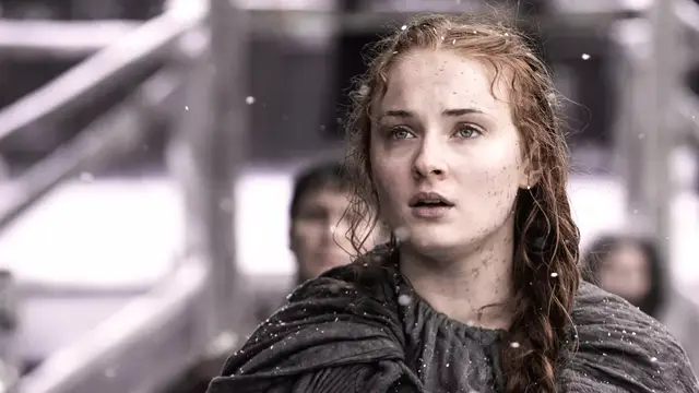 Sophie Turner como Sansa Stark en 'Juego de Tronos'