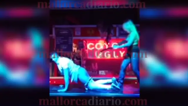 Prácticas de sado en un bar de Magaluf