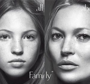 Lila Grace y Kate Moss para Vogue Italia Lila Grace y Kate Moss para Vogue Italia