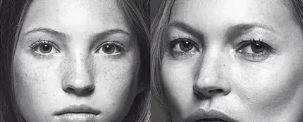 Lila Grace y Kate Moss para Vogue Italia Lila Grace y Kate Moss para Vogue Italia