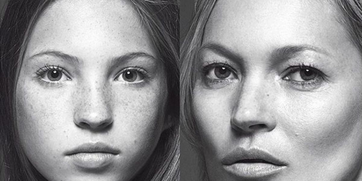 Lila Grace y Kate Moss para Vogue Italia