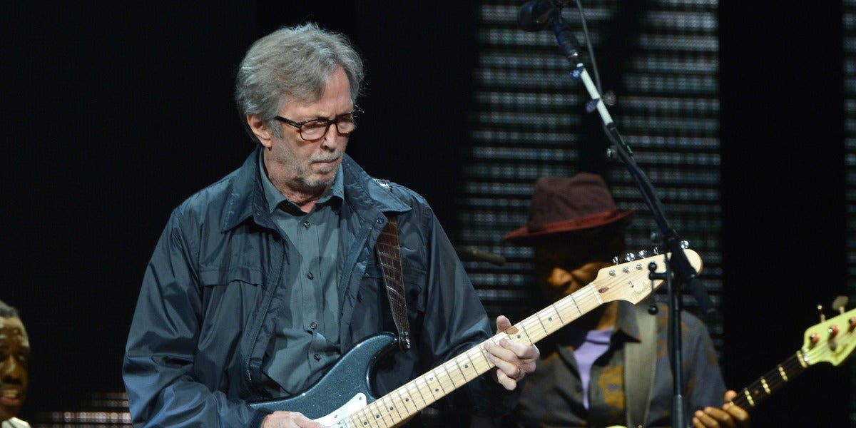Eric Clapton en el Crossroads Guitar Festival