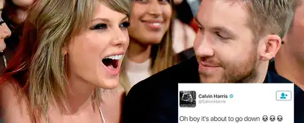 El tuit de Calvin Harris sobre Taylor El tuit de Calvin Harris sobre Taylor