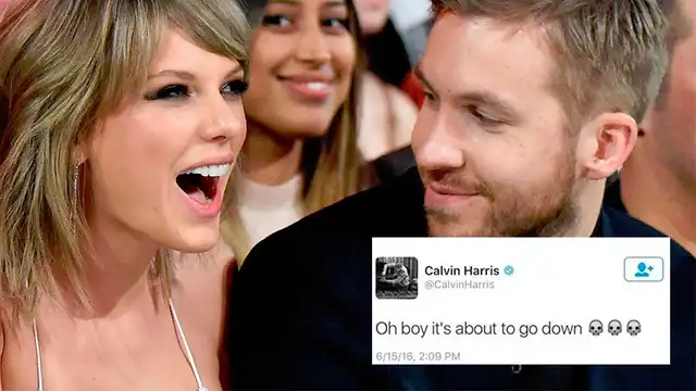 El tuit de Calvin Harris sobre Taylor