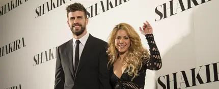 Shakira, con Piqué Shakira, con Piqué