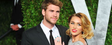 Miley Cyrus y Liam Hemswoth