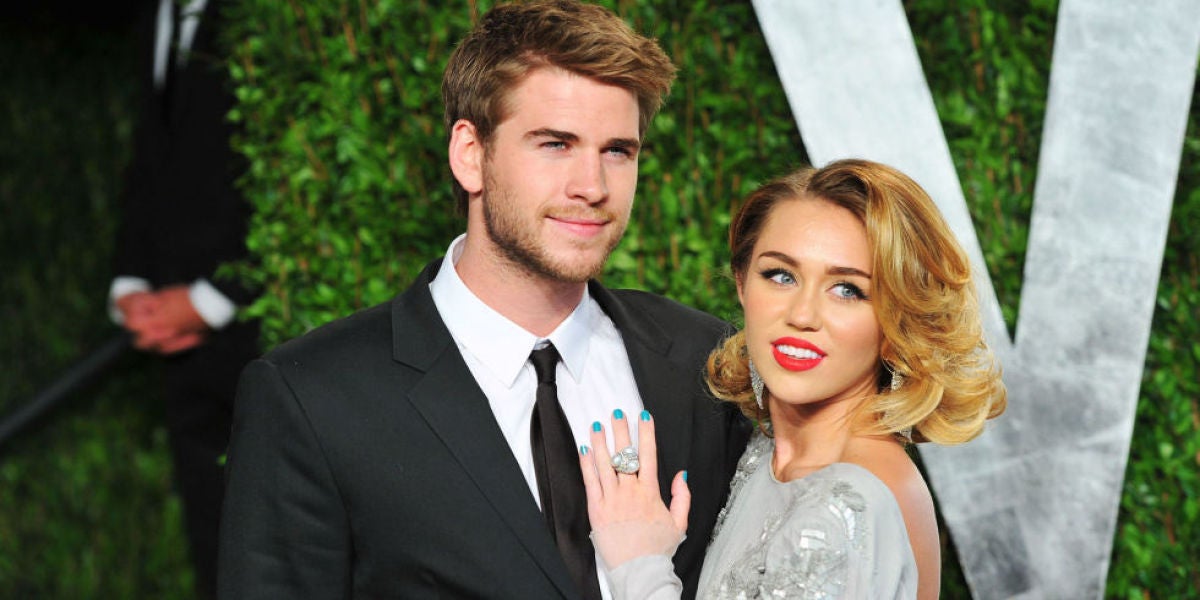 Miley Cyrus y Liam Hemswoth