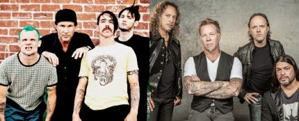Condunden a Red Hot Chili Peppers con Metallica