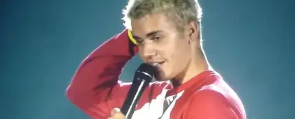 Justin Bieber durante un concierto en New Jersey Justin Bieber durante un concierto en New Jersey