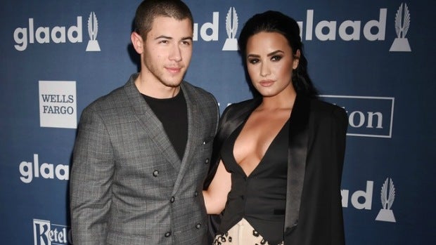 Nick Jonas y Demi Lovato