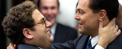 Leonardo DiCaprio y Jonah Hill en &#39;El lobo de Wall Street&#39;