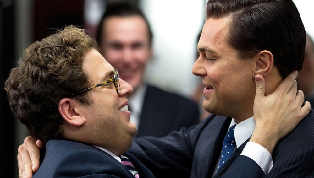 Leonardo DiCaprio y Jonah Hill en 'El lobo de Wall Street'
