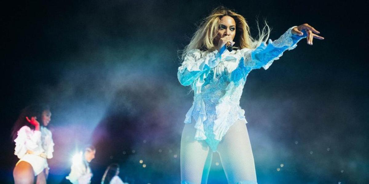 Beyoncé en el concierto de Barcelona