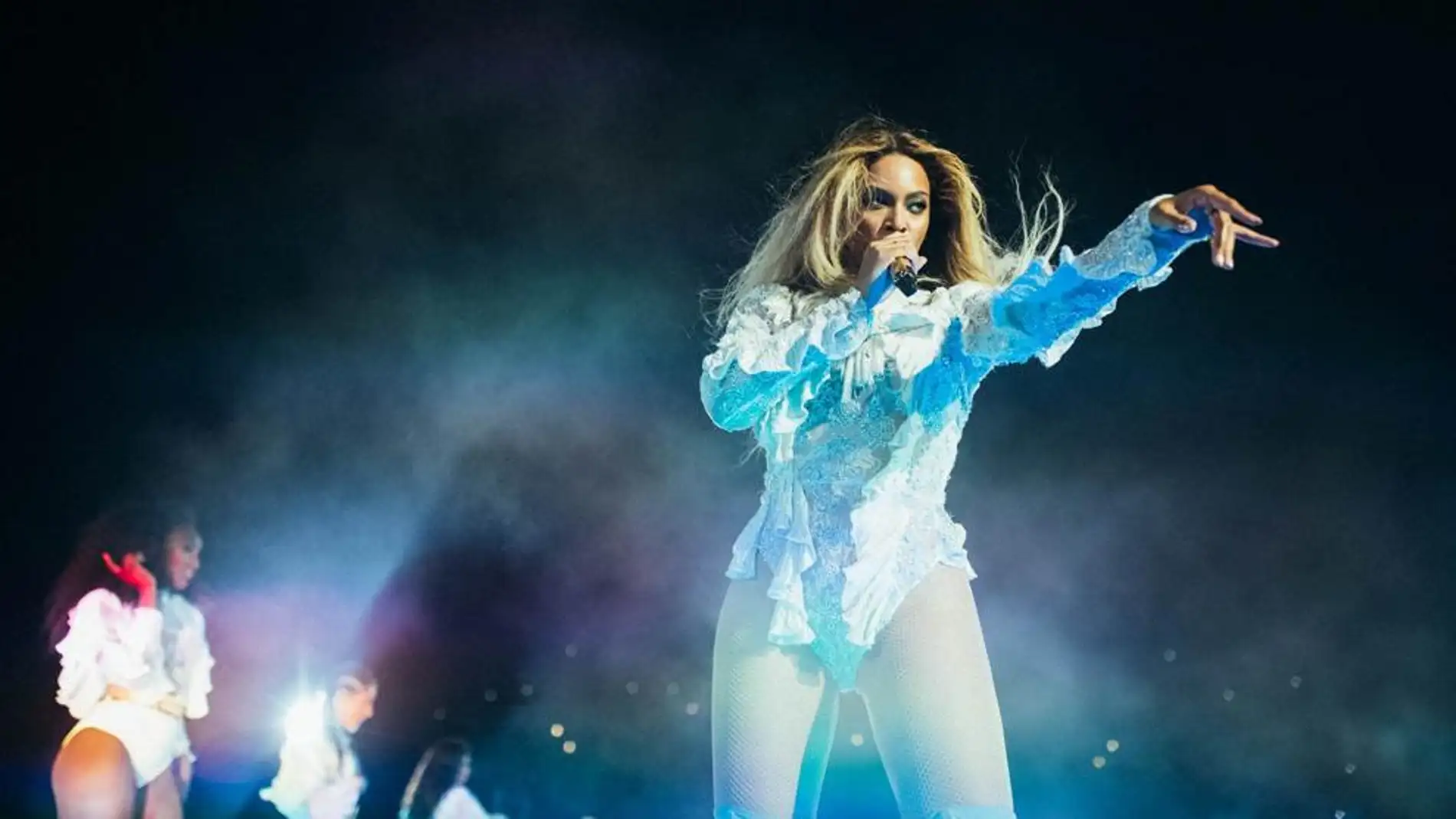 Beyoncé en el concierto de Barcelona