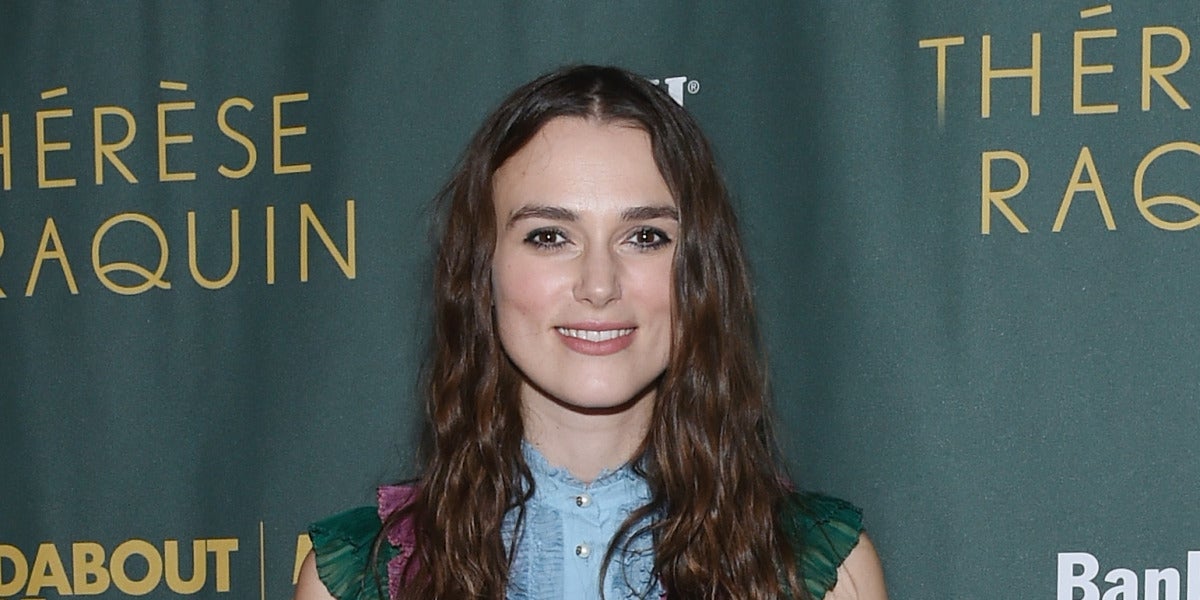 Keira Knihgtley en el estreno de 'Therese Raquin'