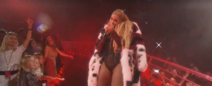 Beyoncé en su actuación en los VMA 2016