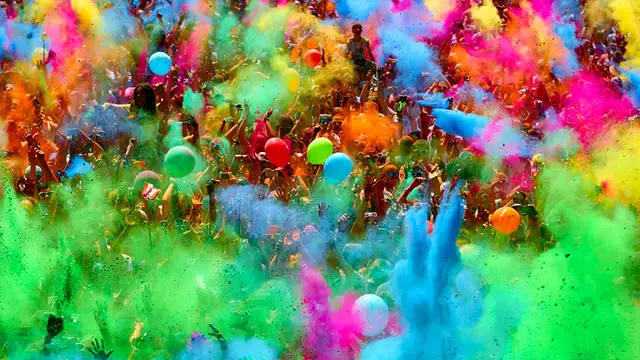 The Color Run by Skittles