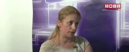 Jasminka Velkovska denunciando públicamente la negligencia médica Jasminka Velkovska denunciando públicamente la negligencia médica