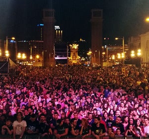 Escenario Europa FM en La Mercè Escenario Europa FM en La Mercè