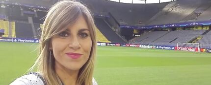 Susana Guasch, en el Westfalenstadion